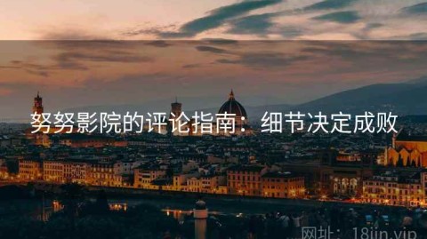 努努影院的评论指南：细节决定成败